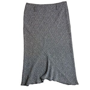 Style & Co Women’s Gray Flowy Asymmetric Skirt Size 6